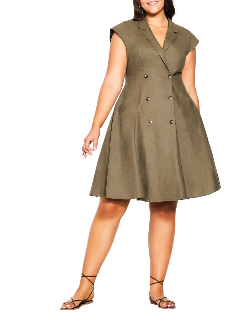 Plus size model wearing  by City Chic | Dia&Co | dia_product_style_image_id:195557